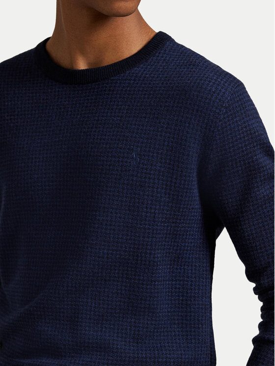 Polo Ralph Lauren Polo Ralph Lauren Sweter 710949280002 Granatowy Regular Fit
