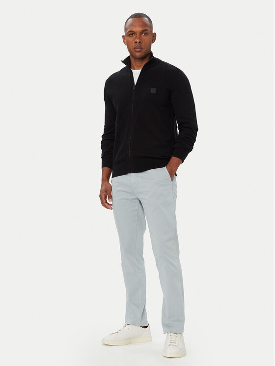 BOSS BOSS Chinosy Chino_slim 50510933 Niebieski jasny Regular Fit