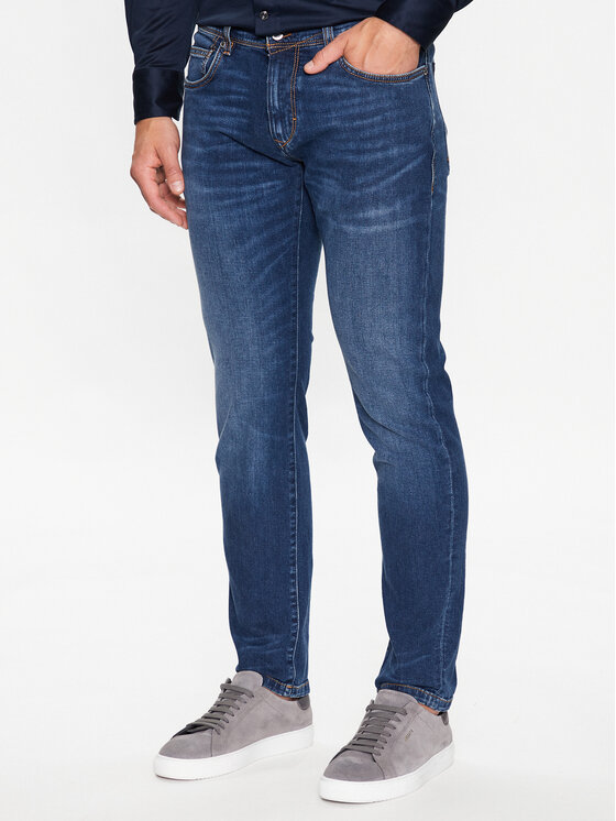 Baldessarini Baldessarini Jeans hlače B1 16506/000/1659 Modra Tapered Fit
