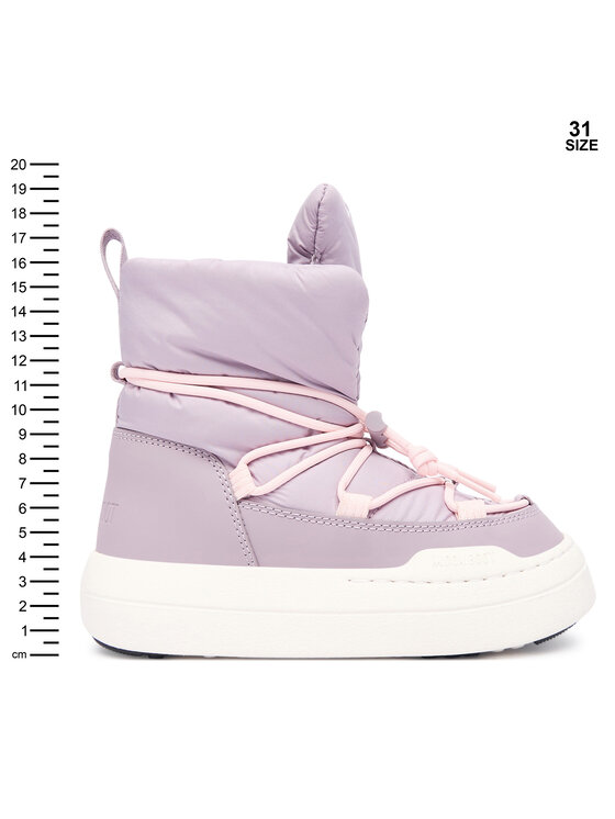 Moon Boot Moon Boot Sniega zābaki Jr Park lace Mid 80D3440070 S Rozā
