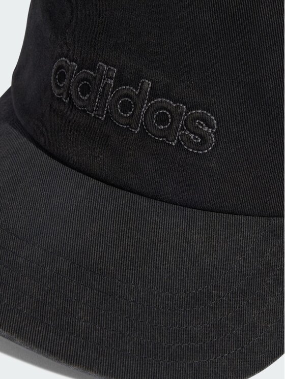 adidas adidas Czapka z daszkiem WASHED DAD CAP Czarny