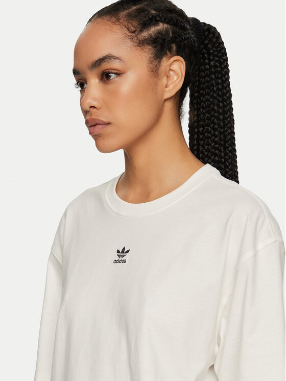 adidas adidas T-shirt Essentials Boyfriend IY7322 Bianco Oversize