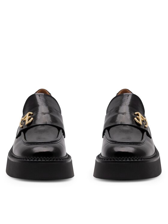 Eva Minge Eva Minge Loafers LAGOA-24750 Μαύρο