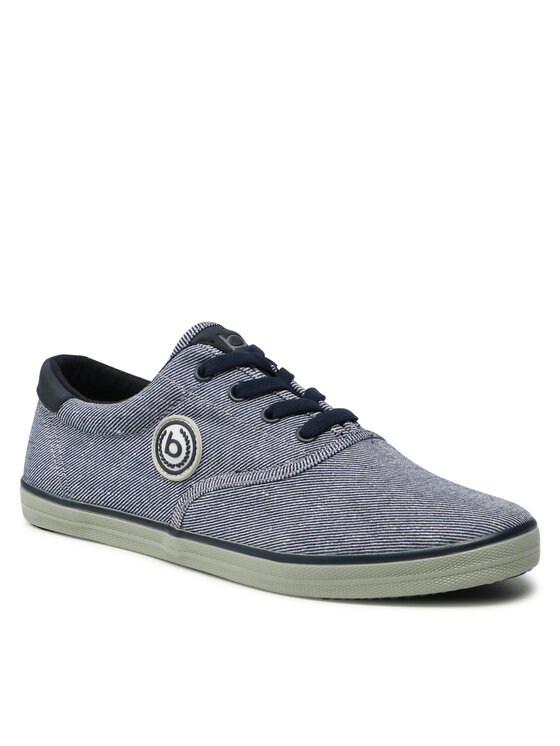 Bugatti Bugatti Sneakers aus Stoff 325-89805-6900 Dunkelblau