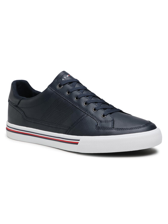 Corporate leather sneaker clearance