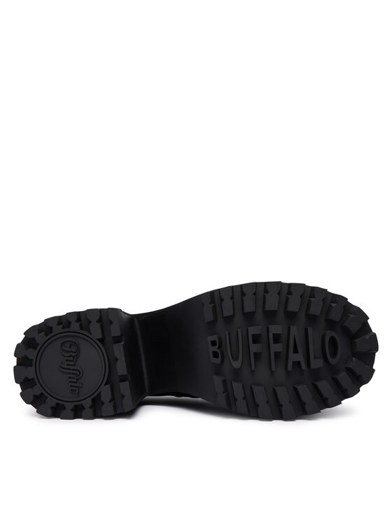 Buffalo Buffalo Botki Killah Zip Boot Mid 1622374 Czarny
