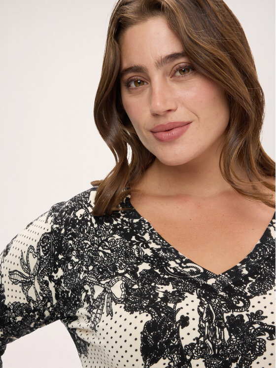 Fiorella Rubino Fiorella Rubino Sweter M583L008881N0S1 Czarny Regular Fit