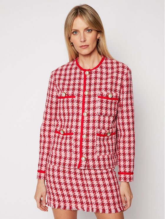 PINKO Pinko Сако Mite PE 21 BLK01 1G15XH 8420 Розов Regular Fit