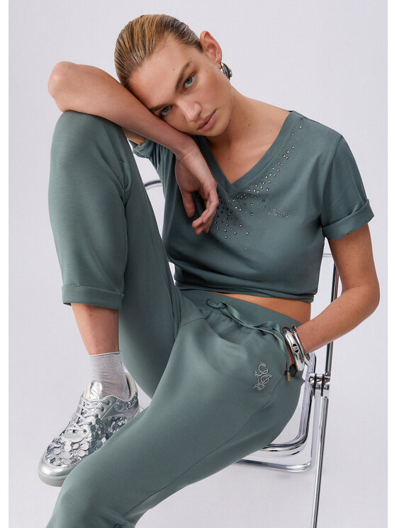 Liu Jo Liu Jo T-shirt TA6284JS92376009 Viola Regular Fit