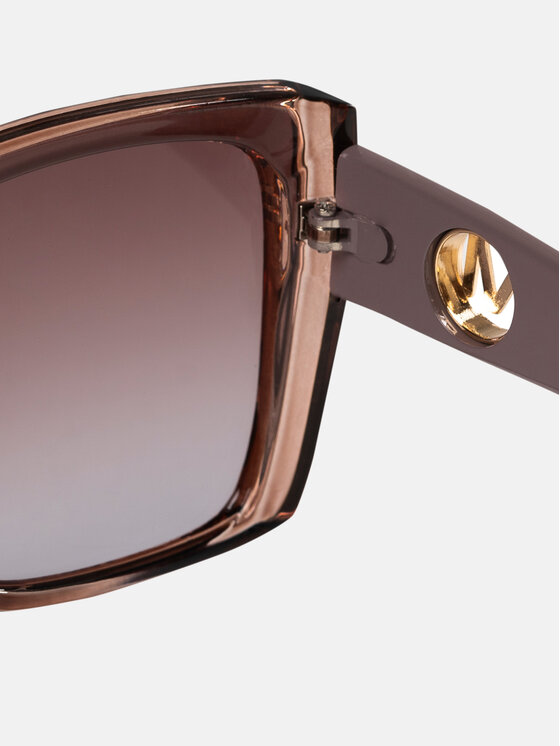 Miss Lou Miss Lou Okulary przeciwsłoneczne ML300-GL1-280M Brązowy