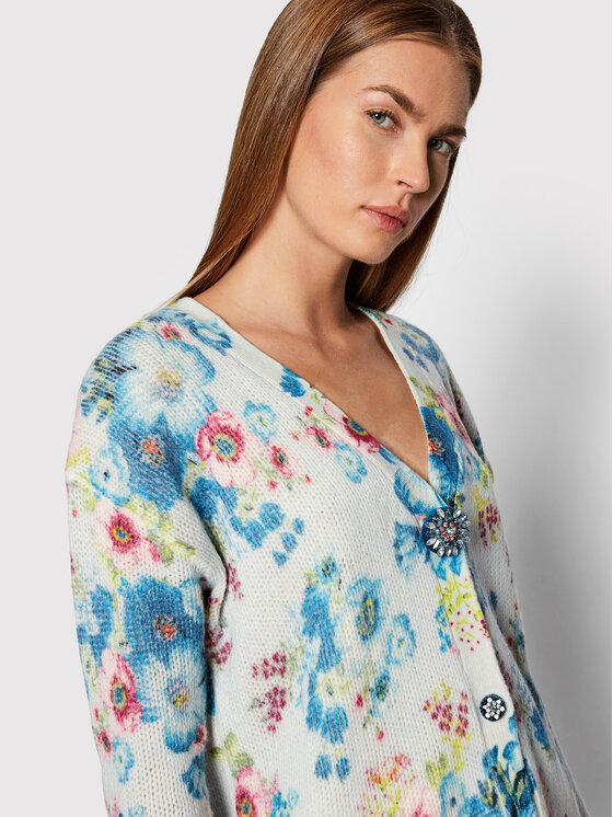 Blugirl Blumarine Blugirl Blumarine Kardigāns RH1104-MAB00 Zils Regular Fit