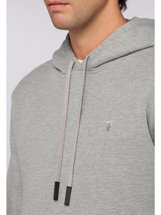 Trussardi Trussardi Felpa G8078500067N013 Grigio Regular Fit
