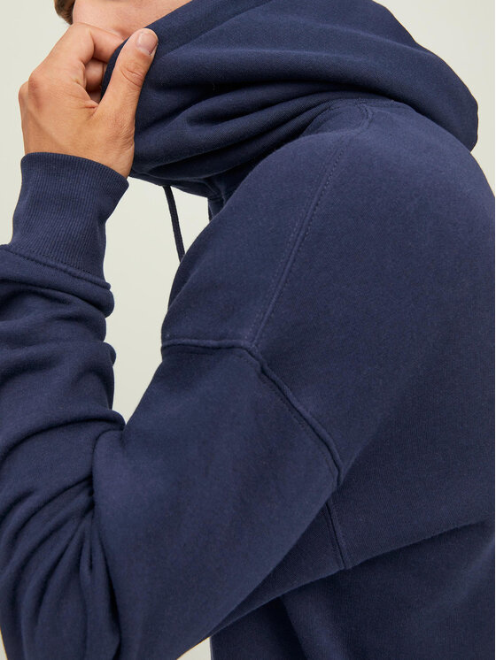 Jack&Jones Jack&Jones Pulóver Star 12208157 Sötétkék Relaxed Fit