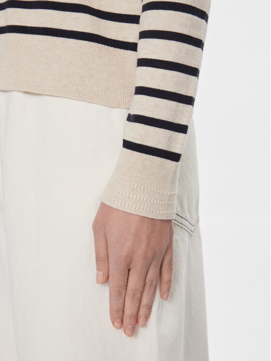 Tommy Hilfiger Tommy Hilfiger Пуловер WW0WW40098 Бежов Regular Fit