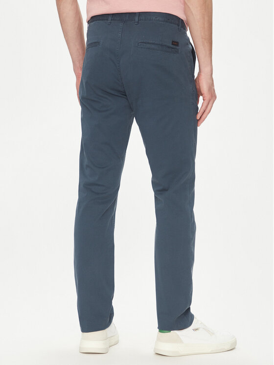BOSS BOSS Chino hlače 50536840 Modra Slim Fit