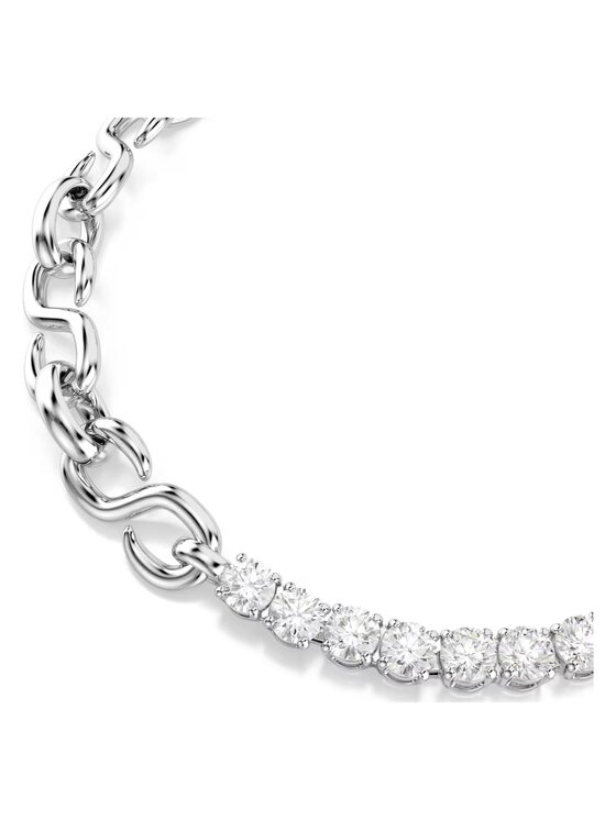 Swarovski Swarovski Bransoletka Matrix 5753926 Srebrny
