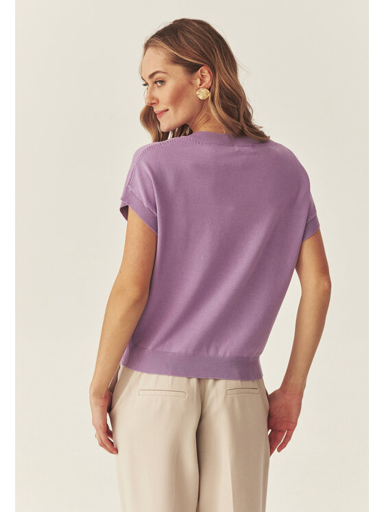 TATUUM Tatuum Blúzka SUFIF Fialová Loose Fit