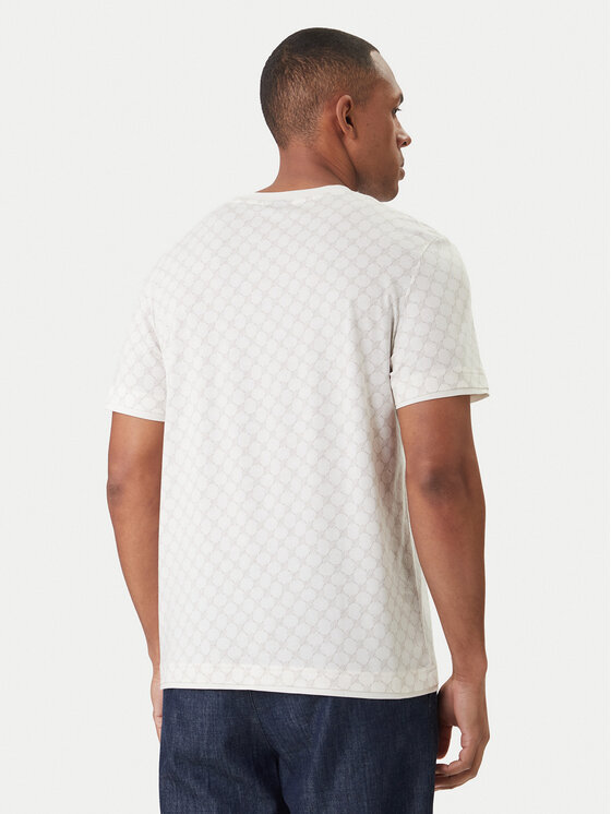 JOOP! JOOP! Tricou Victormanuel 30101945 Écru Regular Fit