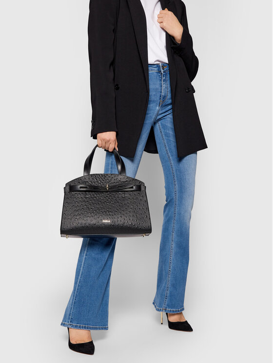 Furla Furla Τσάντα Margherita WB00178-A.0029-PETR00-1-007-20-IT-B Μαύρο