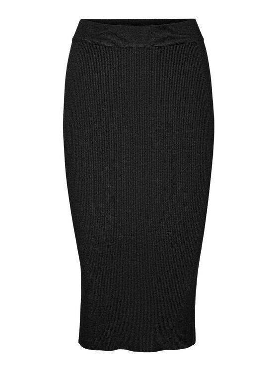 Vero Moda Vero Moda Ceruzaszoknya 10290677 Fekete Slim Fit