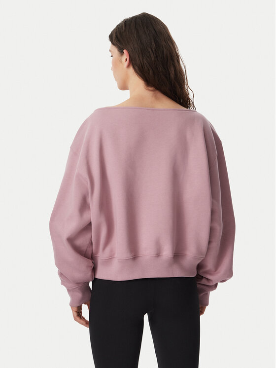 adidas adidas Jopa Essentials Fleece Boatneck Sweatshirt KT2284 Roza Regular Fit