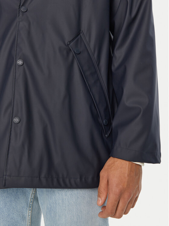 Hunter Hunter Μπουφάν αδιάβροχο HARU0003242 Σκούρο μπλε Regular Fit