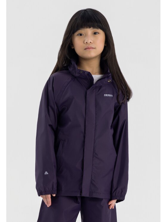 minoti minoti Kurtka przeciwdeszczowa 27KMJACKET4 Fioletowy Regular Fit