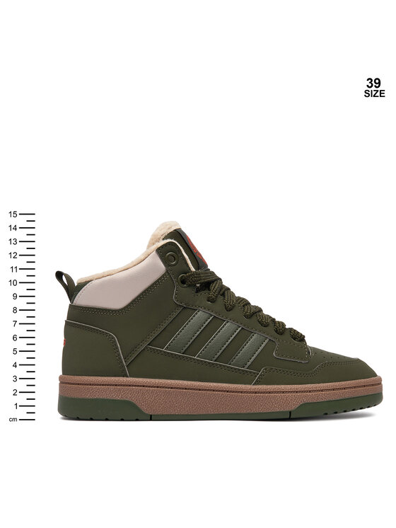 adidas adidas Tossud Rapid Court Mid Winterized Shoes KI6325 Roheline