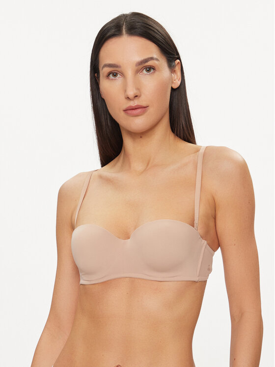 United Colors Of Benetton United Colors Of Benetton Сутиен тип Бардо 3LEG1R015 Бежов