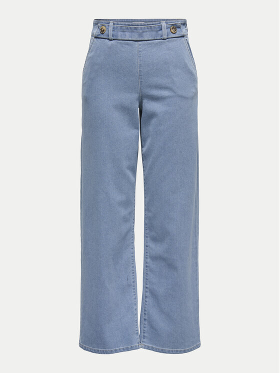 JDY JDY Traperice Geggo 15320844 Svijetloplava Wide Leg