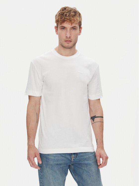 Calvin Klein Calvin Klein Tricou K10K112749 Alb Comfort Fit
