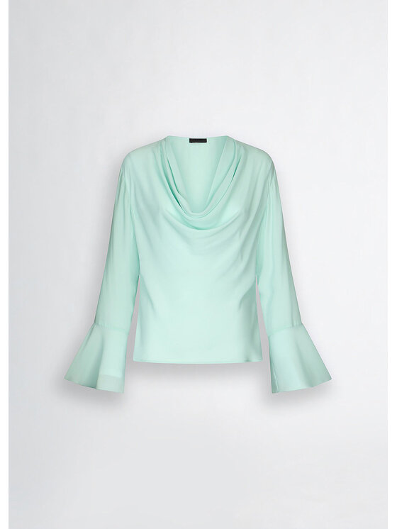 Liu Jo Liu Jo Blusa CA5374TS066X0687 Verde Regular Fit
