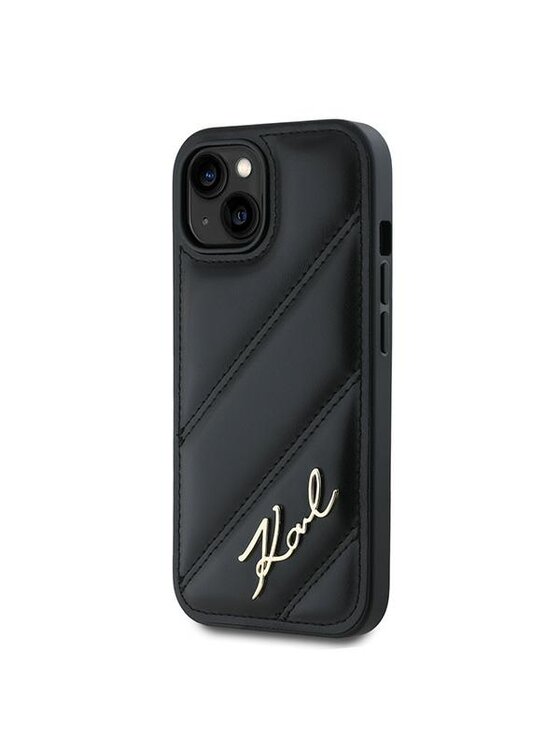 Etui na telefon KARL LAGERFELD, Czarne, Apple iPhone 13