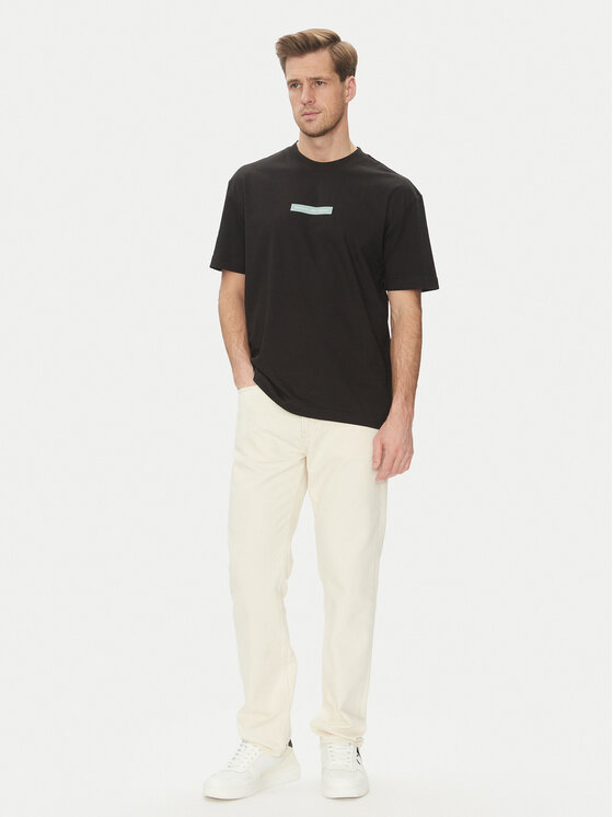 Calvin Klein Jeans Calvin Klein Jeans Džinsai J30J327539 Balta Straight Fit