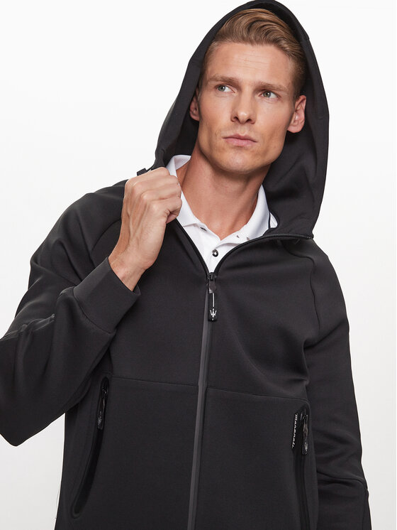 North Sails North Sails Μπλούζα MASERATI 452034 Μαύρο Regular Fit