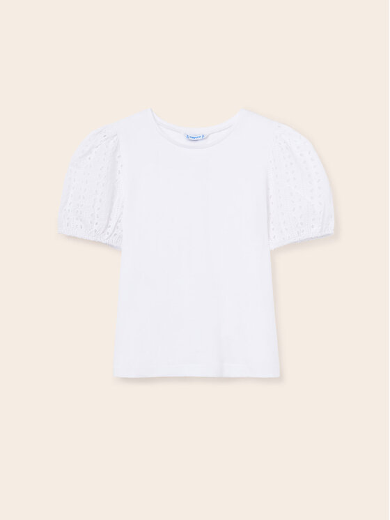 Mayoral Mayoral T-Shirt 6046 Λευκό