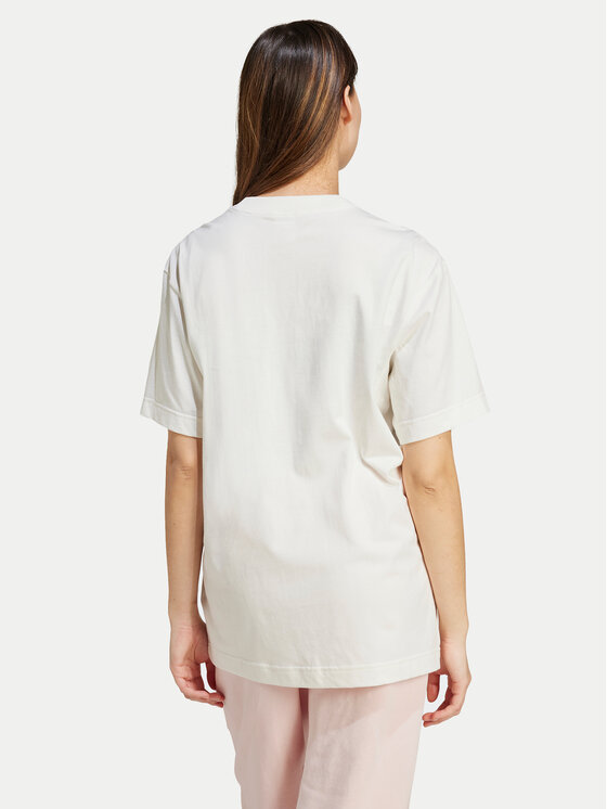 adidas adidas T-Shirt ALL SZN IY6784 Bílá Loose Fit