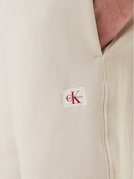 Calvin Klein Jeans Calvin Klein Jeans Спортни шорти LV04RF282G Екрю Regular Fit