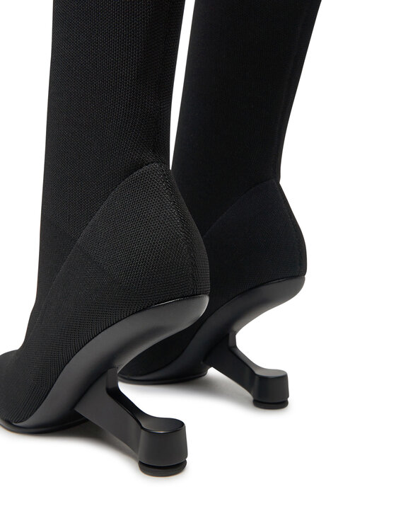 United Nude United Nude Zimske čizme Eamz Sock Boot 1087501117 Crna