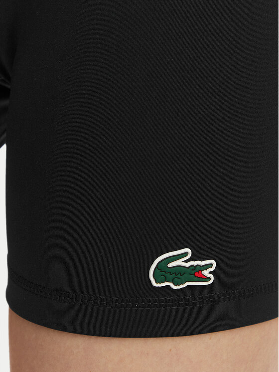 Lacoste Lacoste Pantaloni scurți ciclism GF0168 Negru Slim Fit