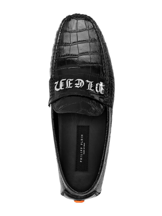 PHILIPP PLEIN PHILIPP PLEIN Mokasyny 9803 Czarny