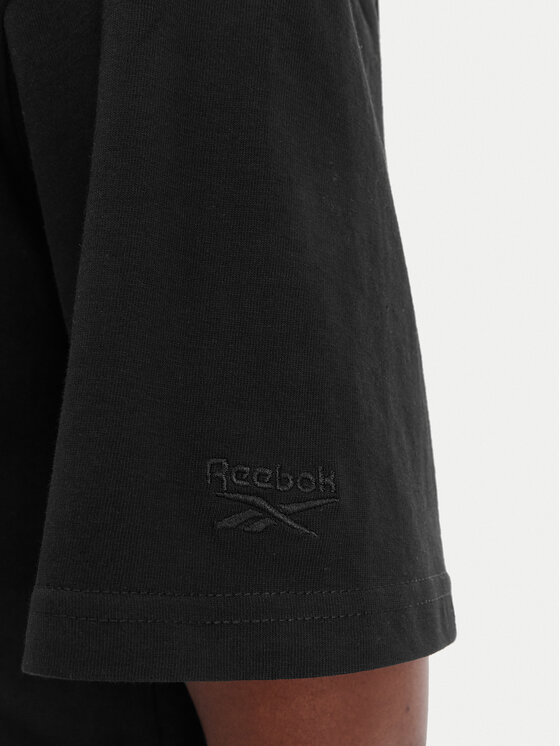 Reebok Reebok T-krekls Reebok x Ewa Chodakowska RK25612CCW Melns Relaxed Fit