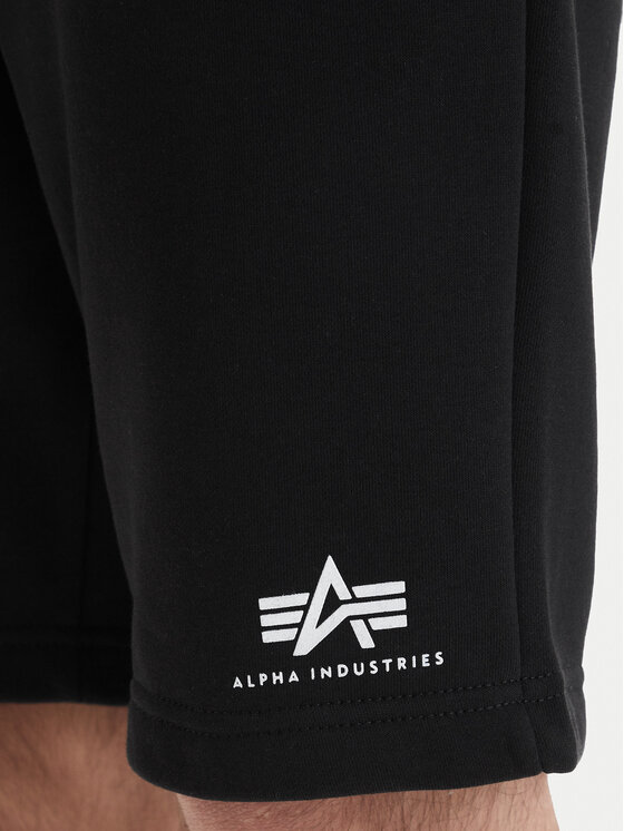 Alpha Industries Alpha Industries Sportovní kraťasy Basic 156367 Černá Regular Fit