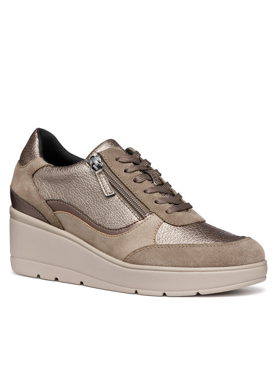 Geox Geox Sneakersy D Ilde D46RAA 02N22 C6029 Beżowy