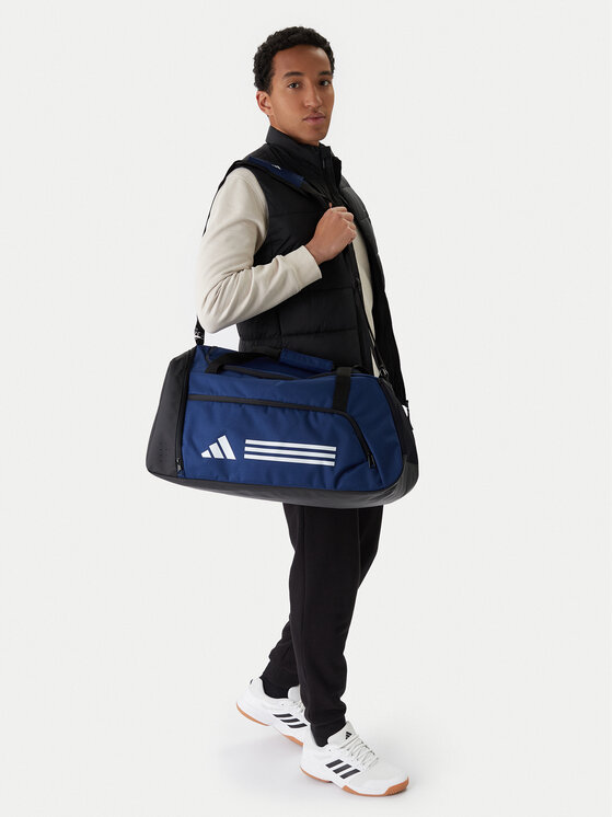 adidas adidas Krepšys Essentials 3-Stripes Duffel Medium JM9059 Mėlyna