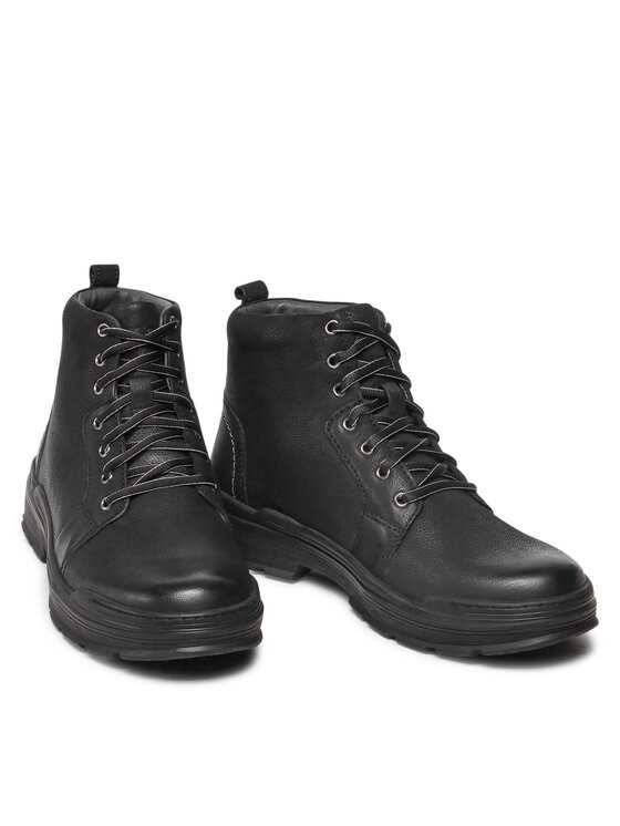 Lasocki Lasocki Schnürschuhe MI07-B247-B84-03 Schwarz