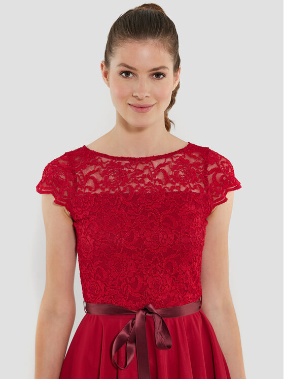 Swing Swing Rochie cocktail 77760510 Roșu Regular Fit