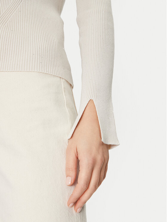 Guess Guess Kardigan W5RR17 Z34O0 Biały Regular Fit