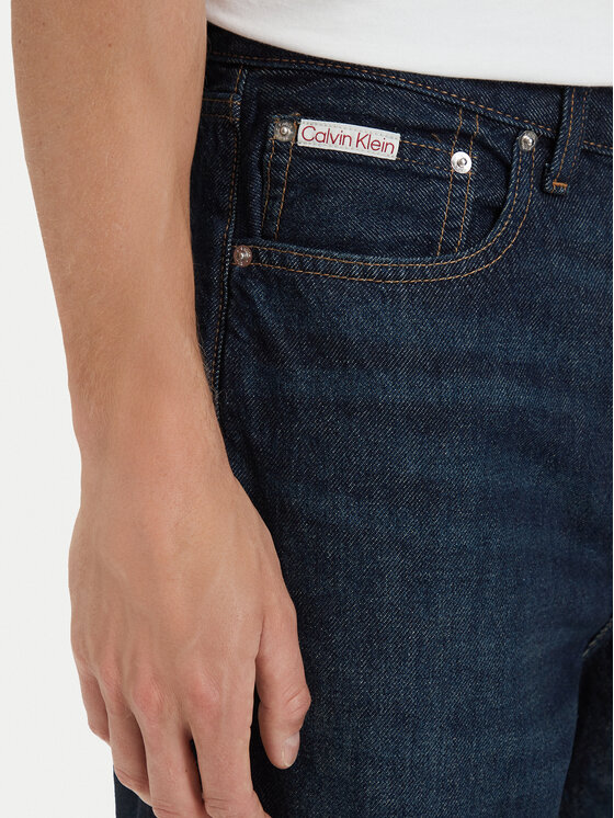 Calvin Klein Calvin Klein Džinsai LV04RG785G Tamsiai mėlyna Baggy Fit