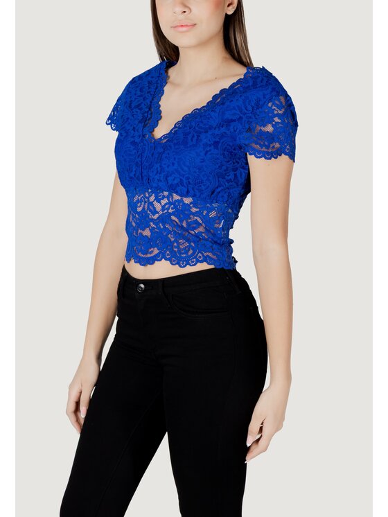 Morgan De Toi Morgan De Toi T-shirt 241-DANSA Blu To Fit